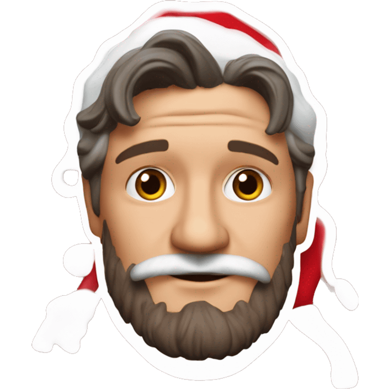 Pedro Pascal as Santa Claus  emoji