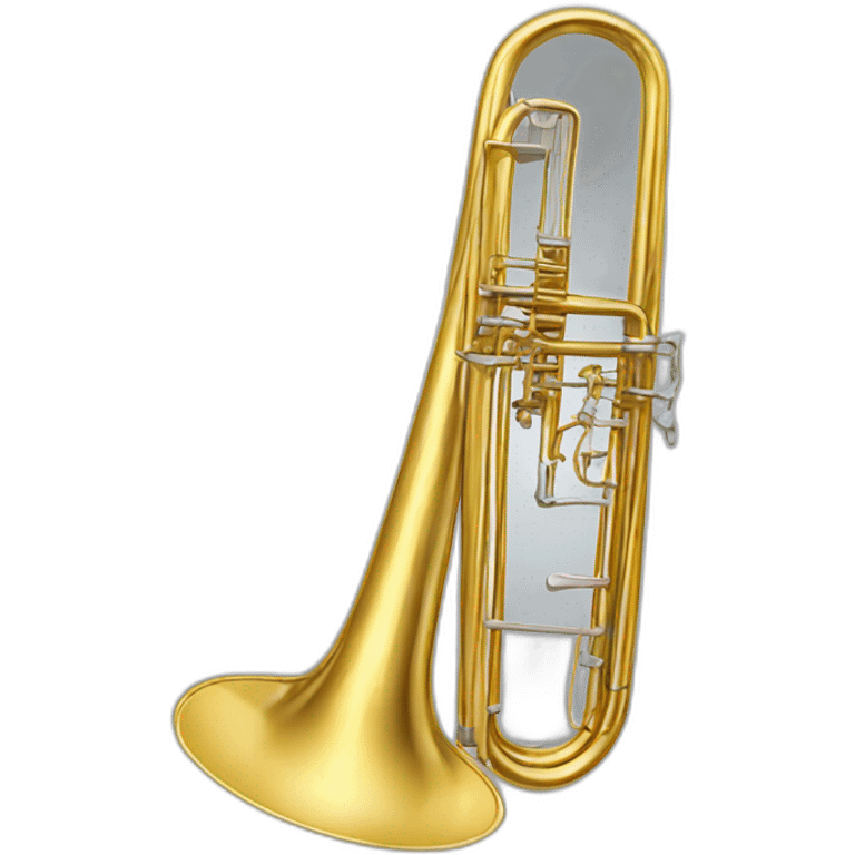 Slide trombone emoji