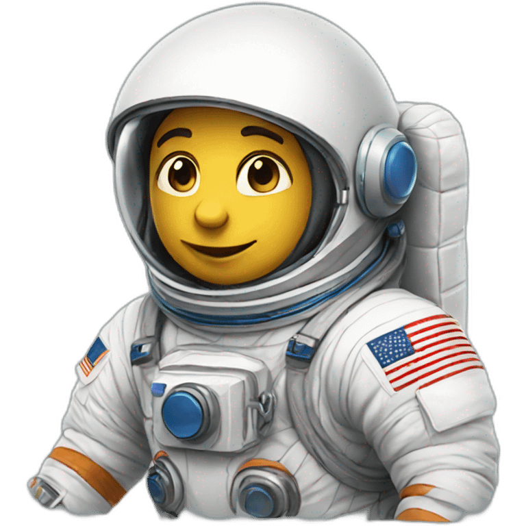 astronaut cute emoji