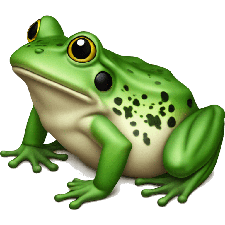 bull frog emoji