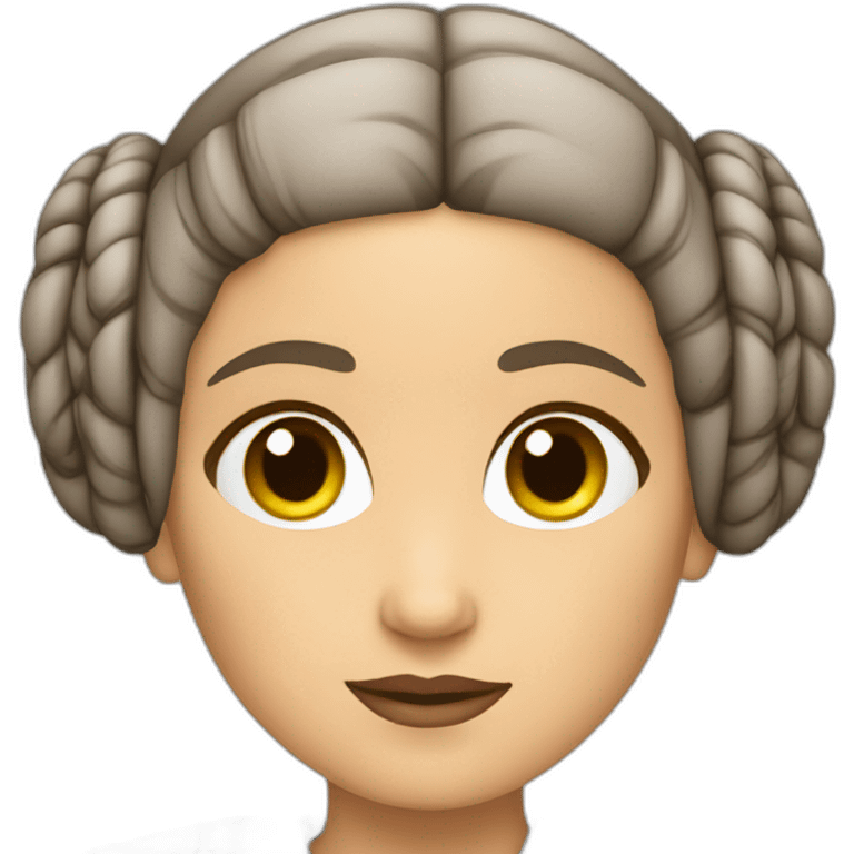 princess leia emoji