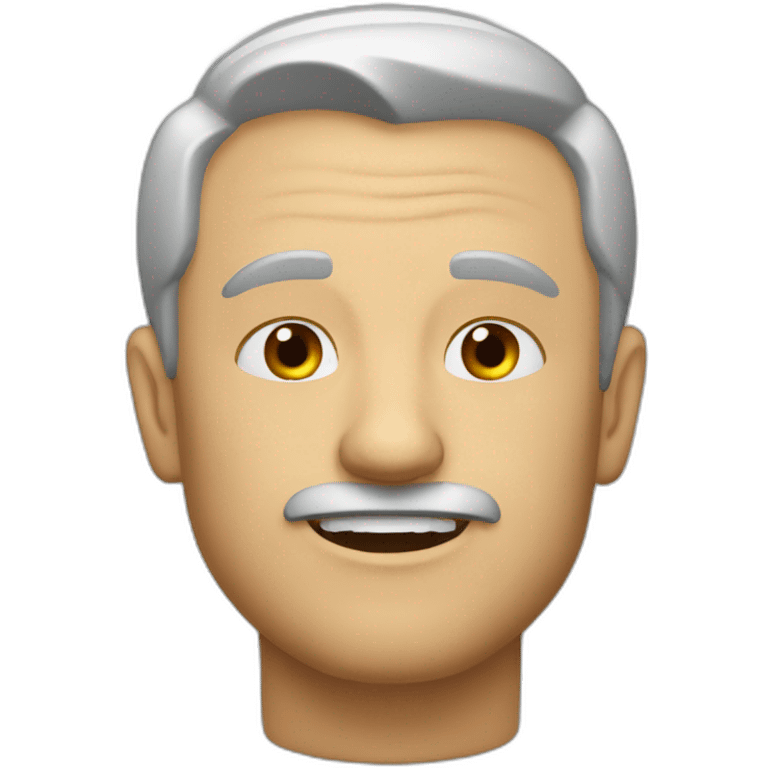 denis brogniart mughshot emoji