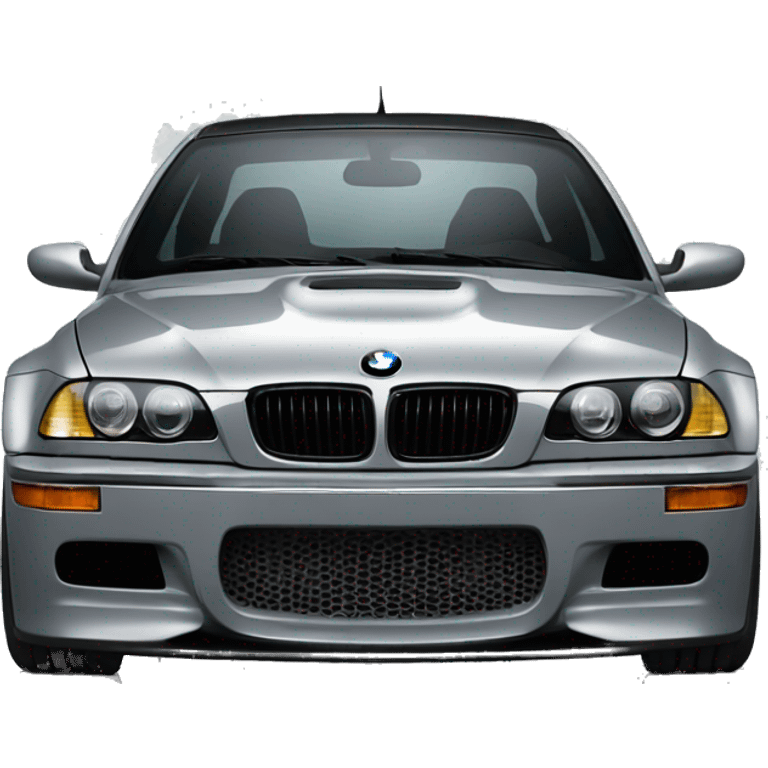 BMW M3 front view emoji