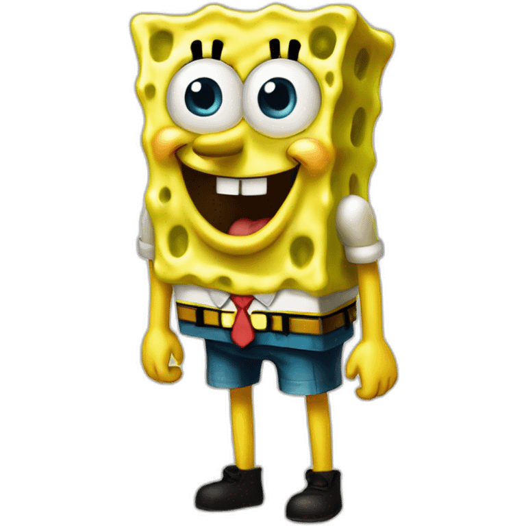 SpongeBob in bikini bottom emoji