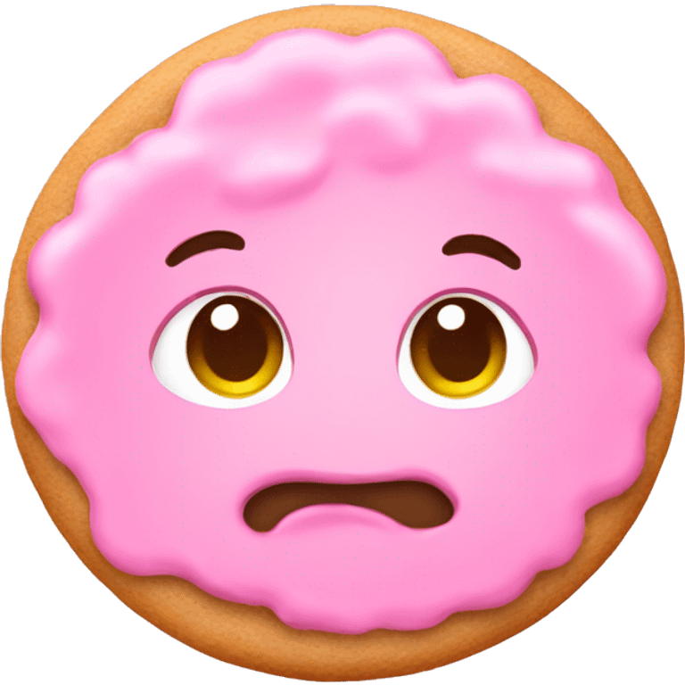 Babypink cookie emoji