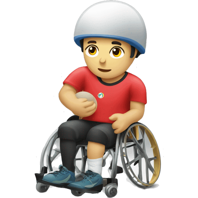 Boccia sport emoji