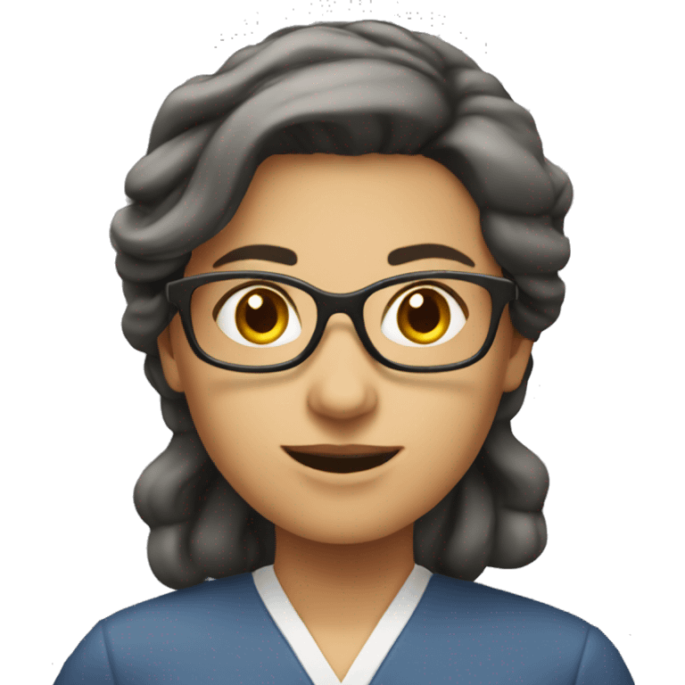 PROFESORA ENSEÑANDO emoji