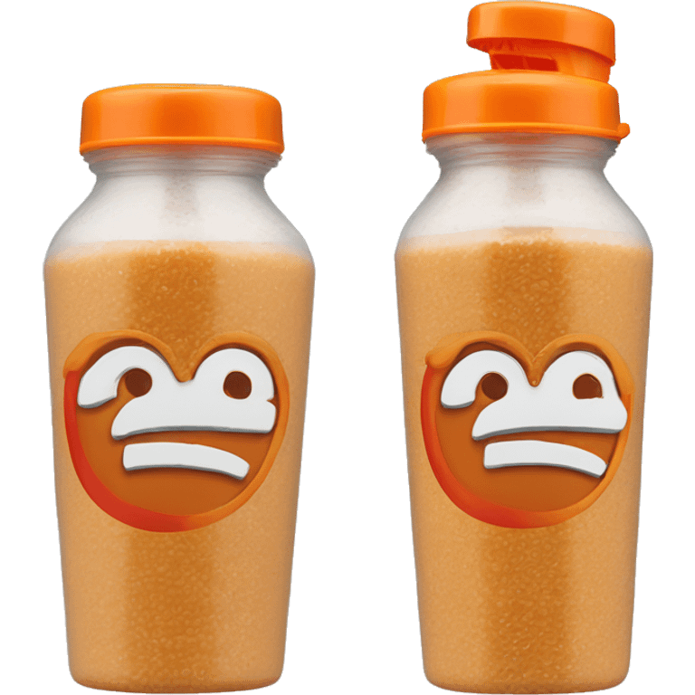 Popeyes shaker bottle emoji