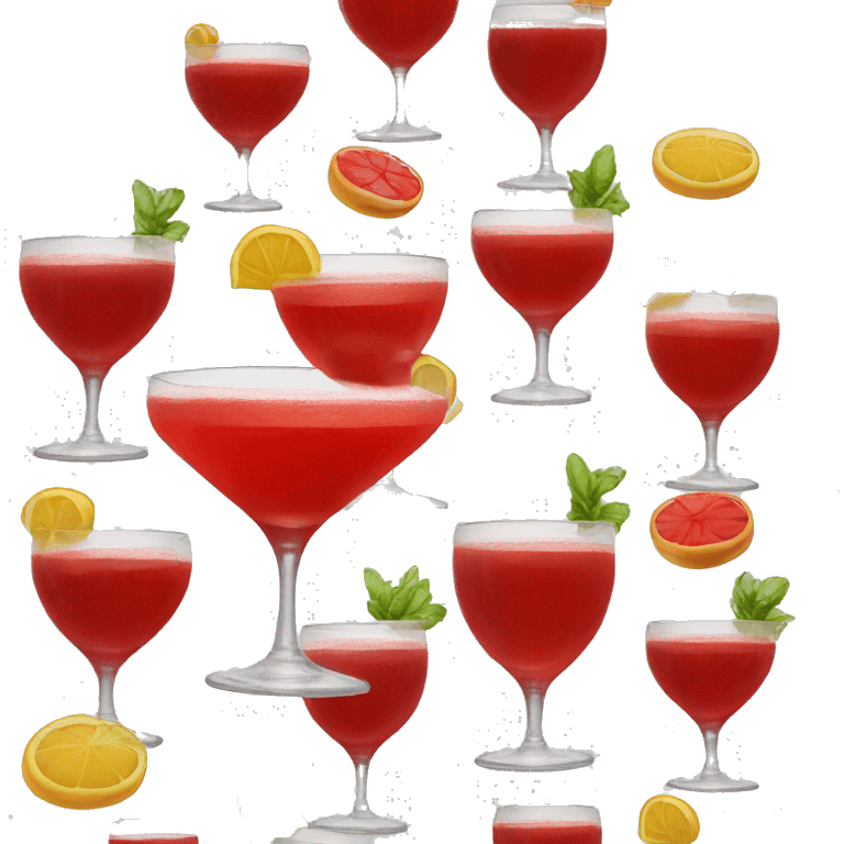 Red cocktail  emoji