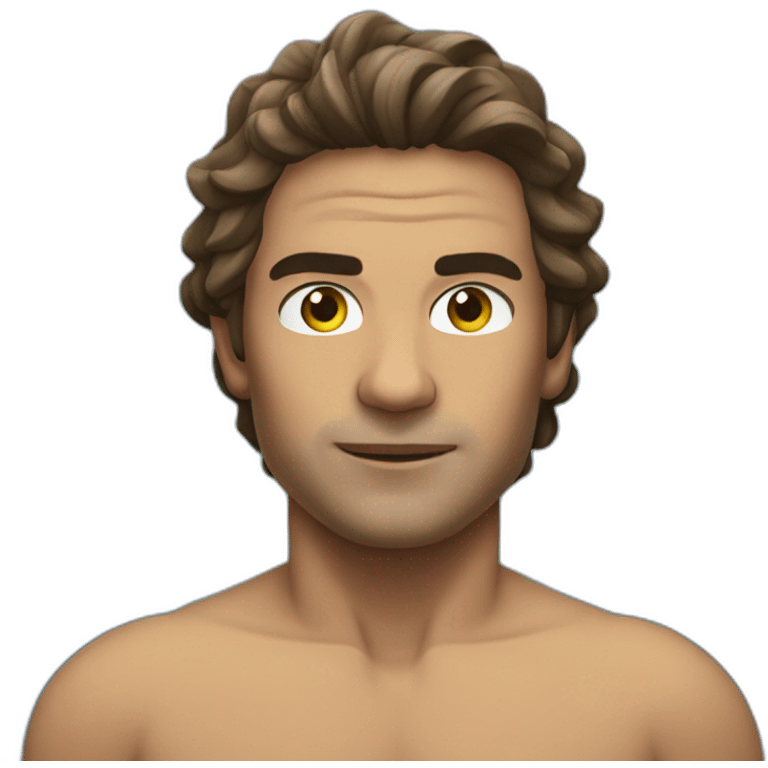 Raphaël Nadal swimming emoji