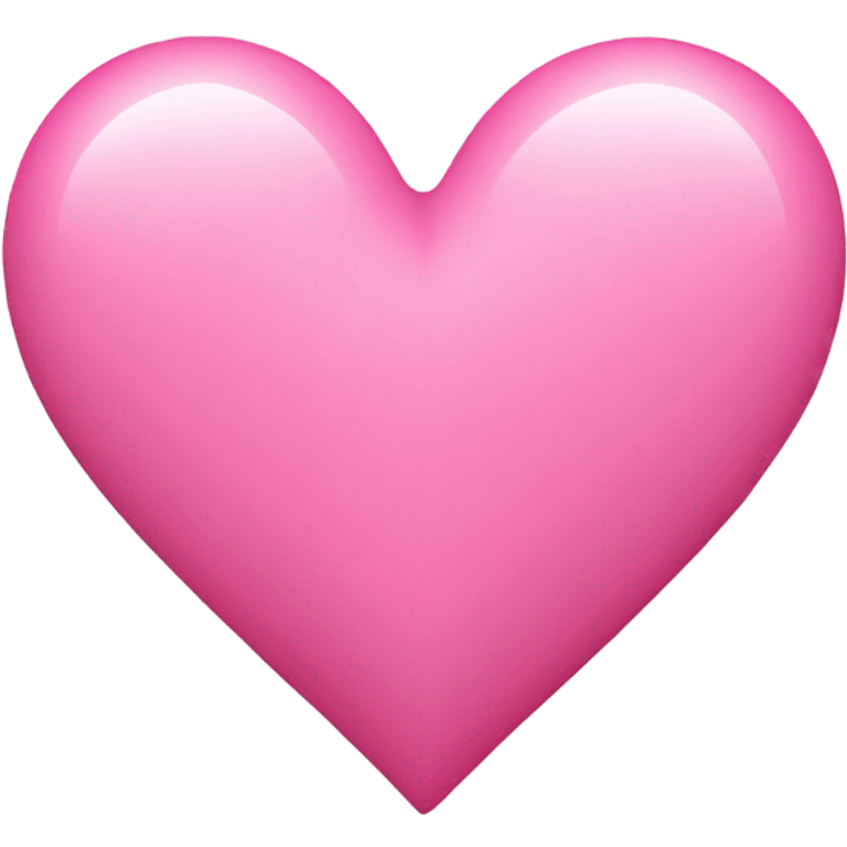 Pink heart emoji