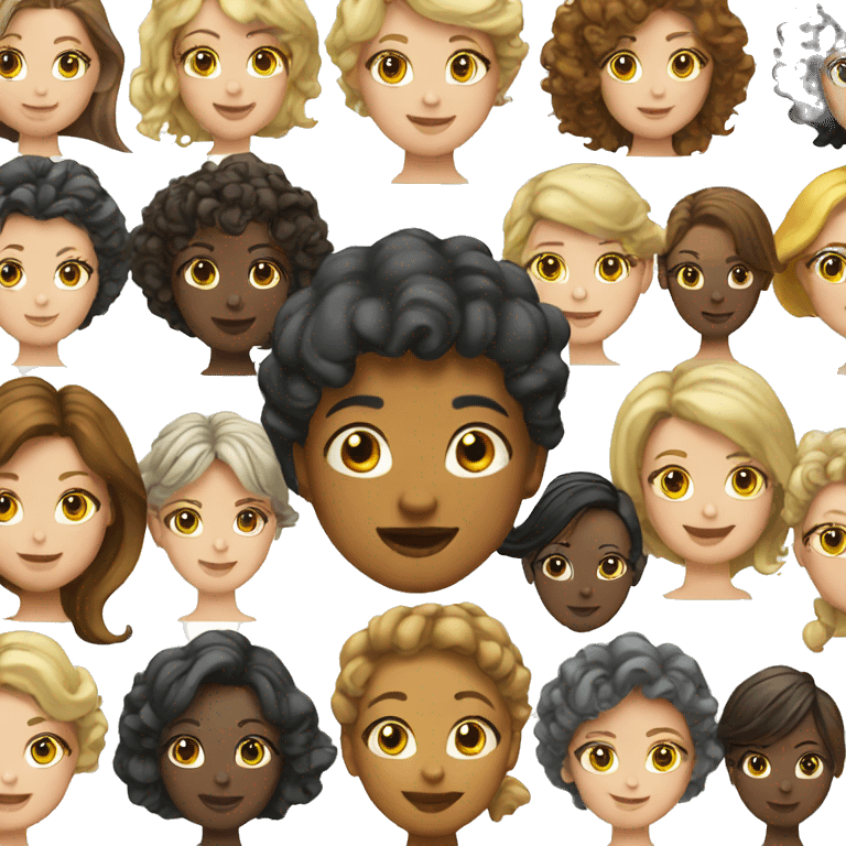 5 women emoji