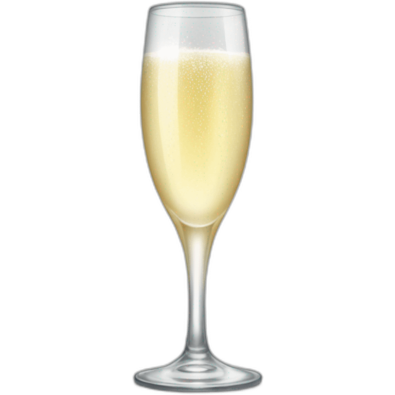 champagne glass cheering emoji