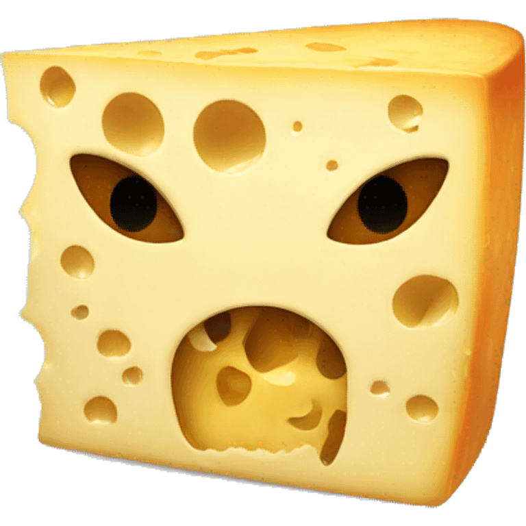 scary Cheese emoji