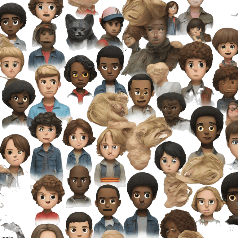 Stranger things emoji