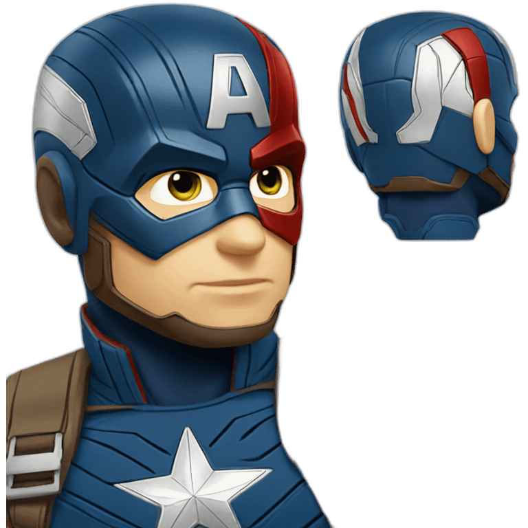 captain america marvel emoji