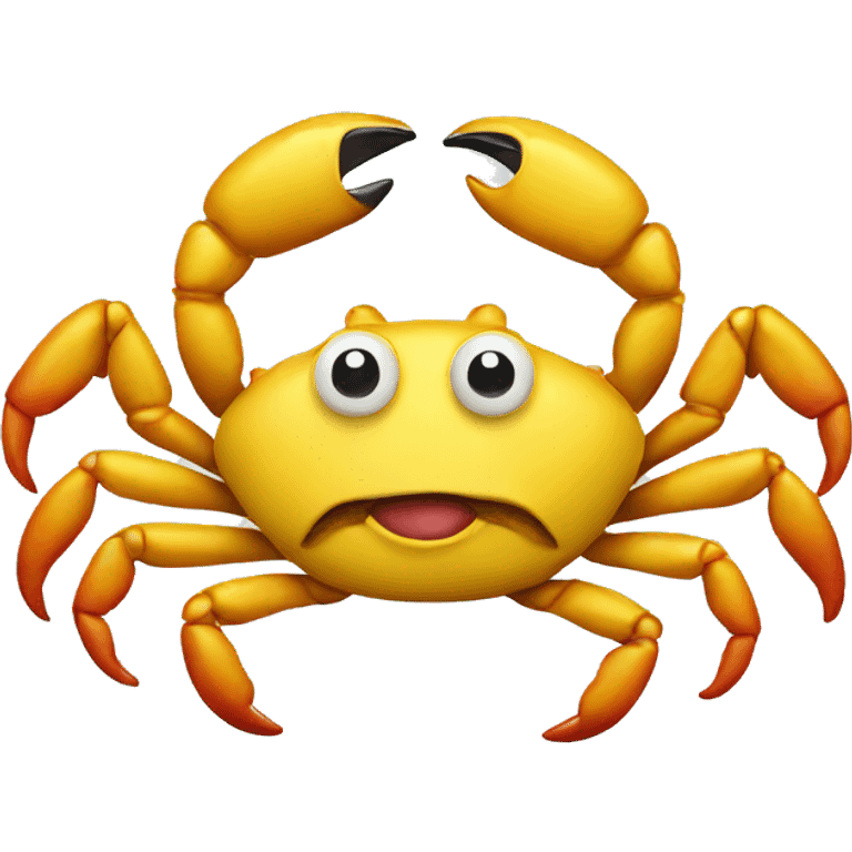 crab banana emoji