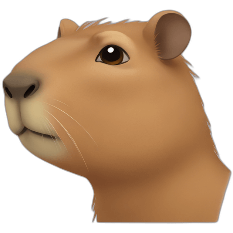 sad capybara emoji