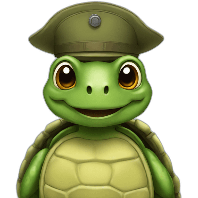 Military tortle emoji