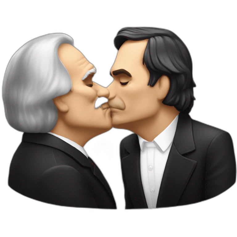 bolsonaro-kissing-karl-marx emoji