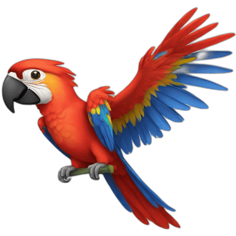 Scarlet Macaw emoji