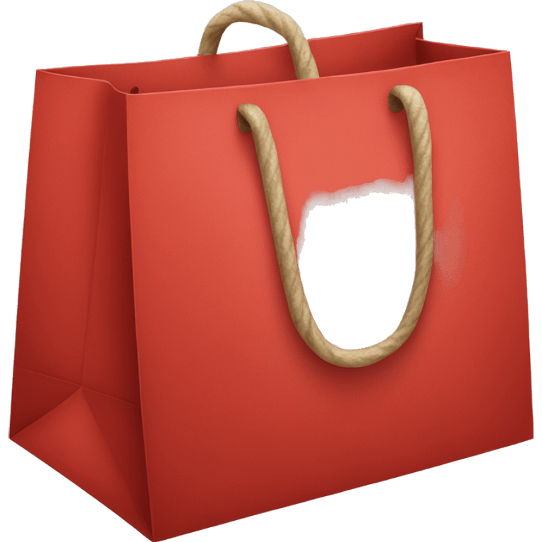 Red shopping bag emoji