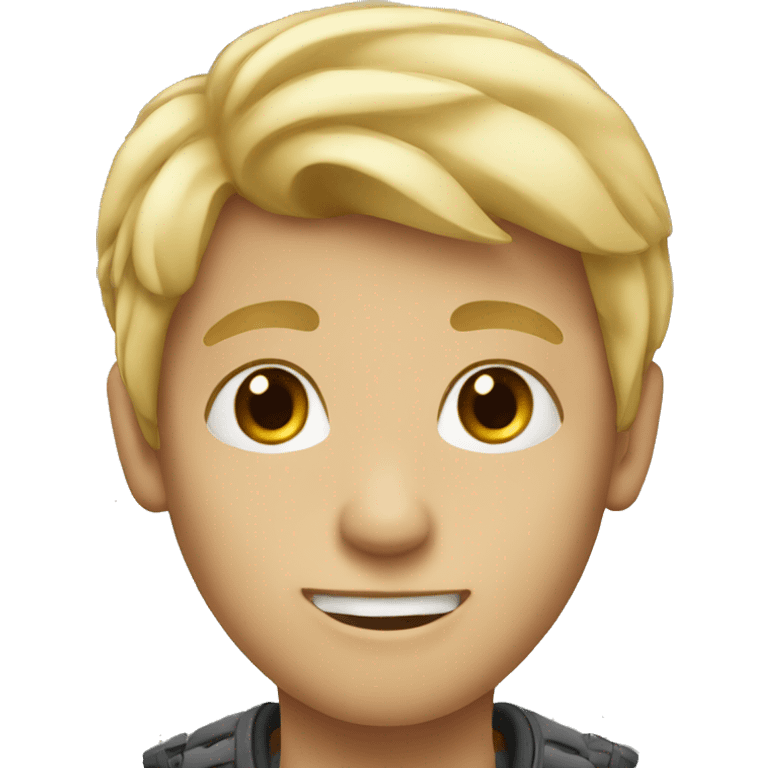 blonde boy emoji