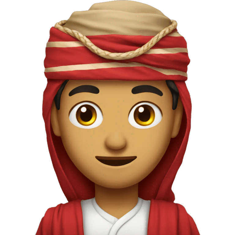 Omani with omani hat emoji