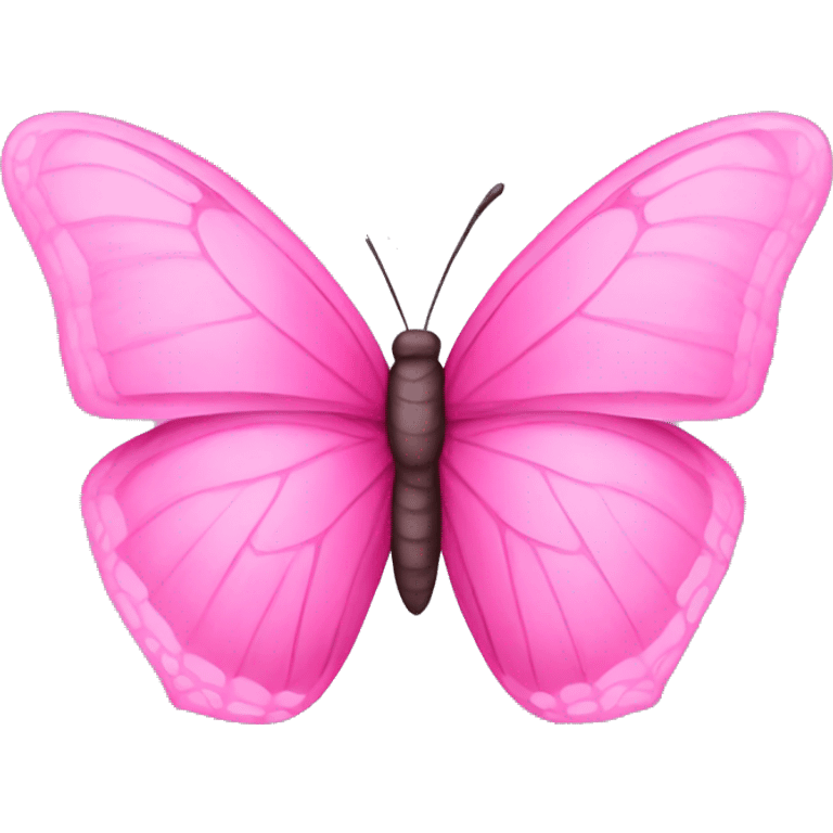 pink butterfly  emoji