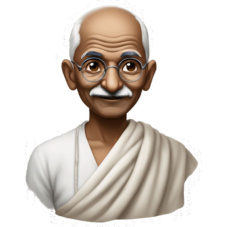 mahatma gandhi emoji