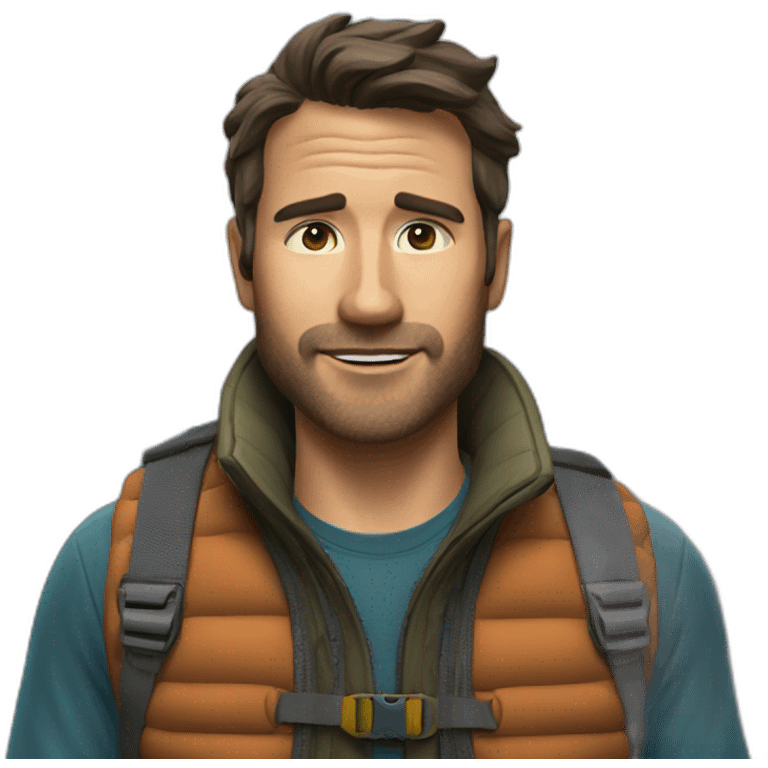 patagonia vest VC guy emoji