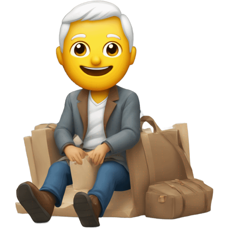 Giacomo en la Plaza Mayor emoji