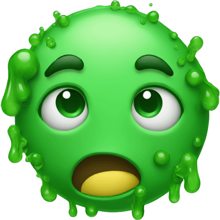 gross green emoji