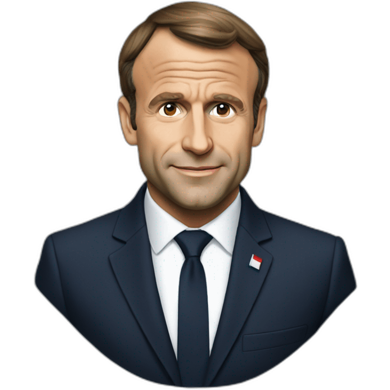 Président Macron emoji