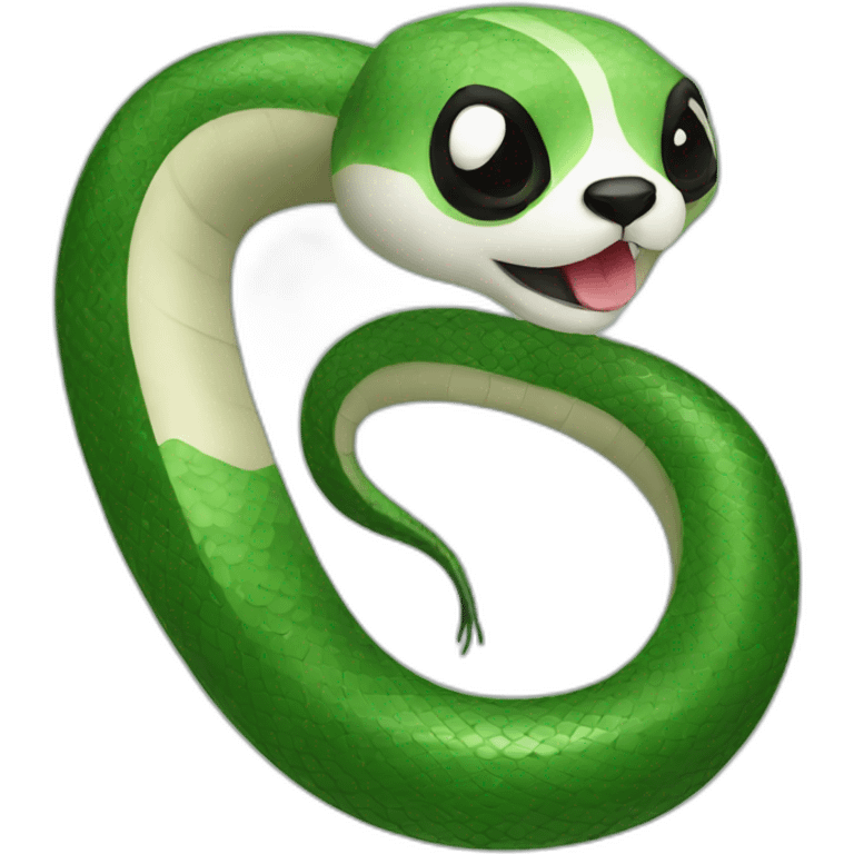 snake panda emoji