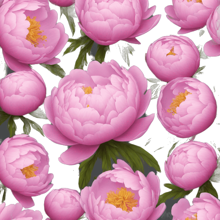 Peony  emoji