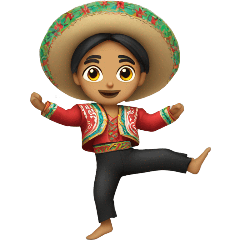 Bailarin mexicano emoji