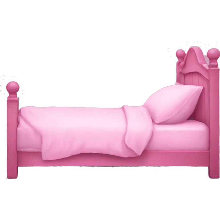 Pink bed goodnight  emoji