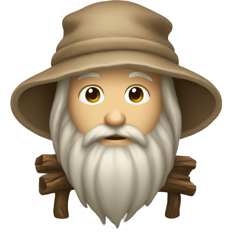 Cute hermit  emoji