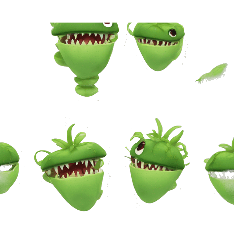 venus fly trap eat emoji