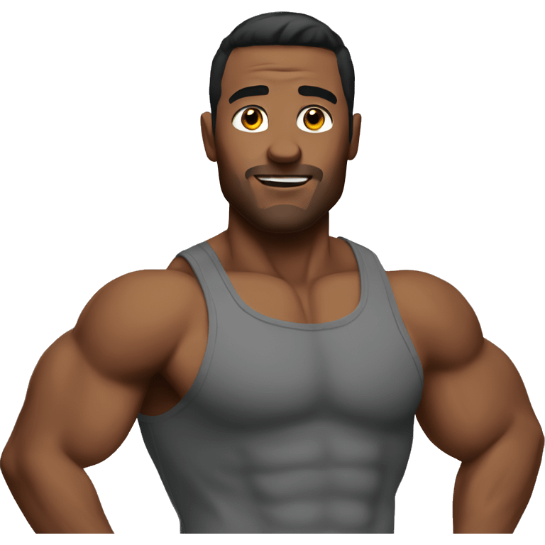 Muscular man emoji