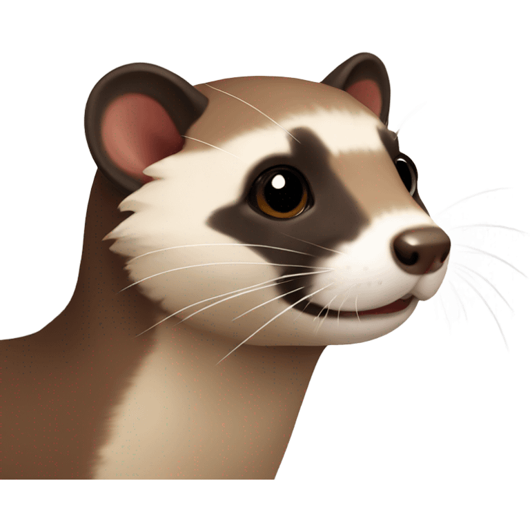 Brown ferret emoji