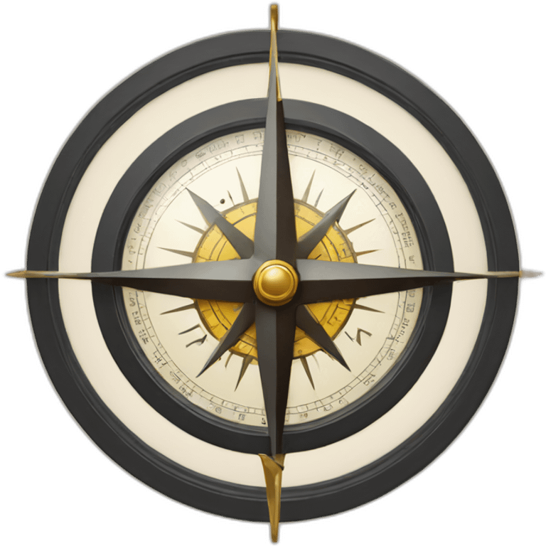 modern compass emoji