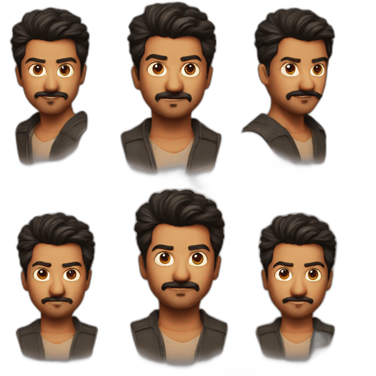 Actor Thalapathy vijay emoji