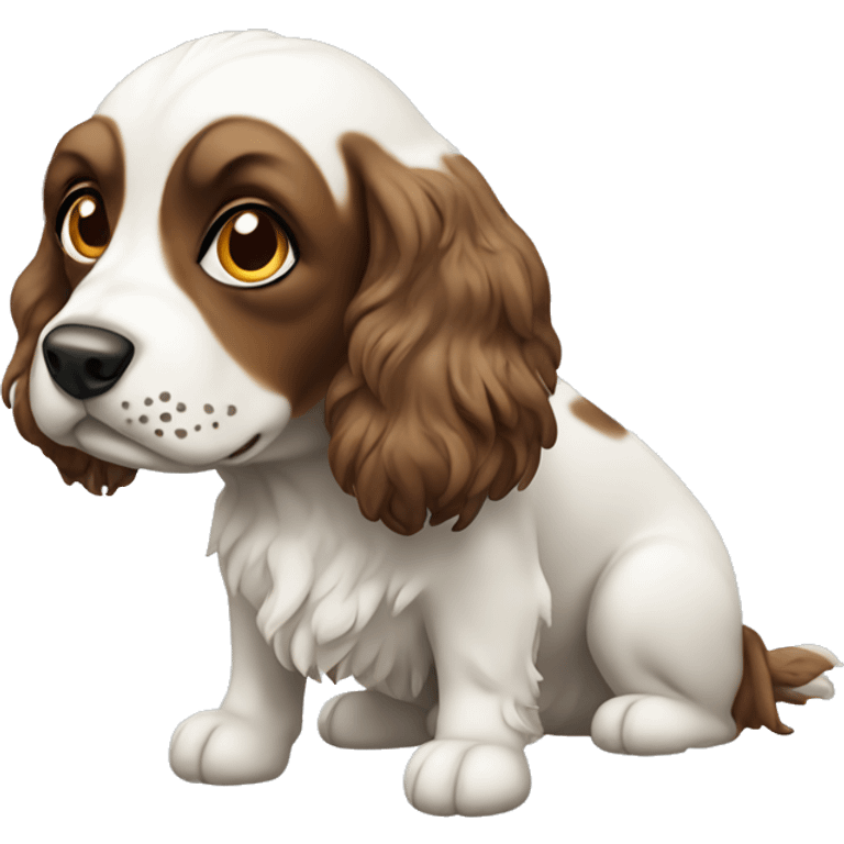 English cooker spaniel dog emoji