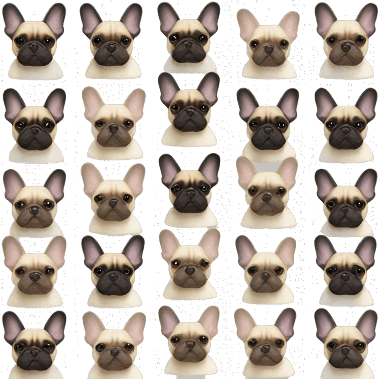 French bulldog emoji