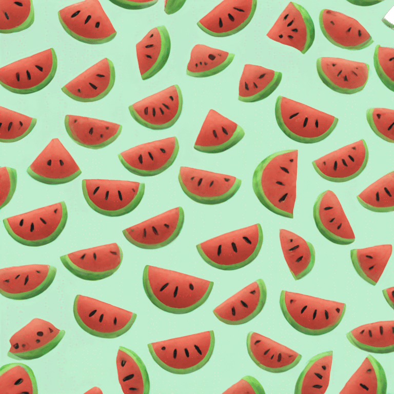 Anger watermelon emoji