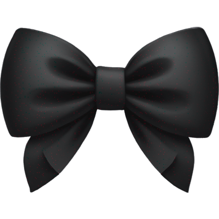 black bow emoji