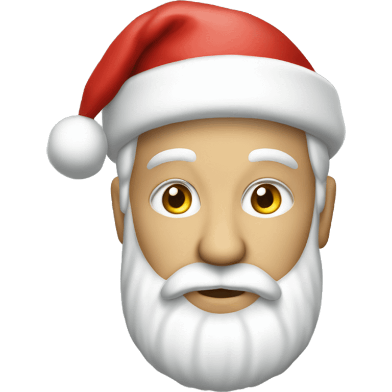 babbo natale con un cesto di kiw emoji