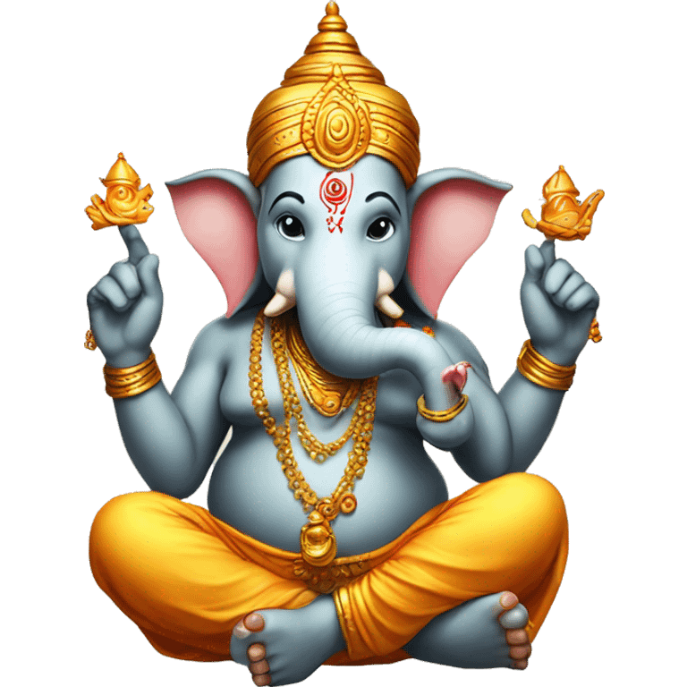 Waking ganesh emoji